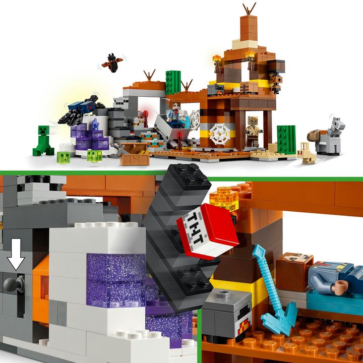 Immagine prodotto LEGO 21263 La miniera nelle Badlands (21263, LEGO Minecraft)