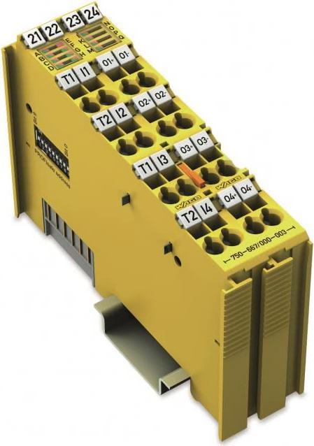 Wago 4/4-channel 750-667/000-003 Digital input and output module