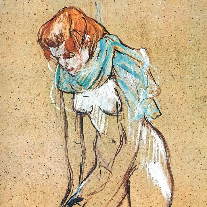 Actual product image Henri Toulouse-Lautrec 2024 (30 x 30 cm, Hardcover, English, Italian, French, Czech, Dutch, Spanish, German, Polish)