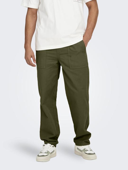 Actual product image Only & Sons ONSSINUS Loose fit trousers Trousers (XXL)