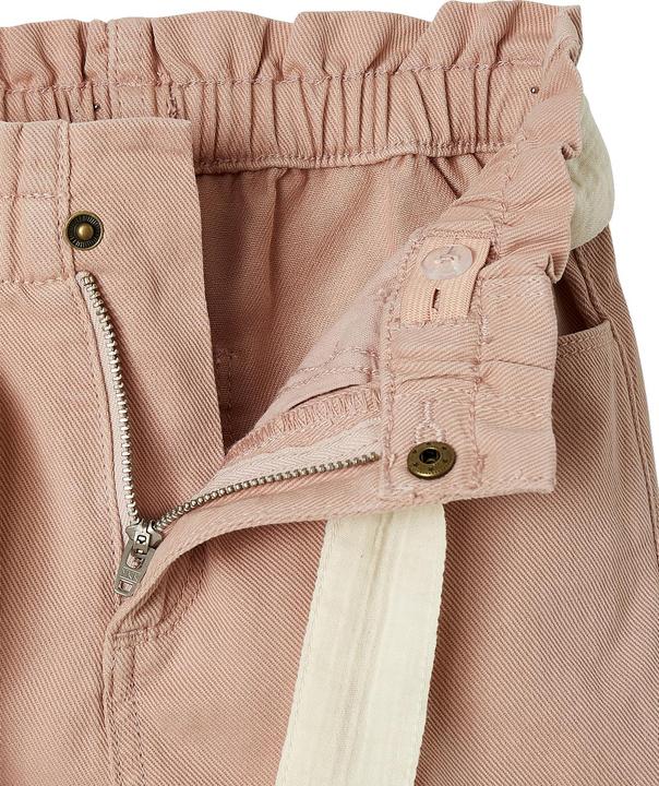 Produktbild Vertbaudet Mädchen Paperbag-Shorts mit Stoffgürtel (140)