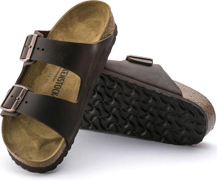 Actual product image Birkenstock Arizona Nubuck Leather Narrow (38)