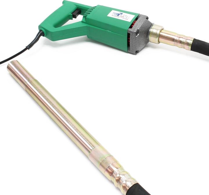 Actual product image Wiltec Handheld Electric Concrete Vibrator with 580W including 200cm Vibrating Poker Bottle