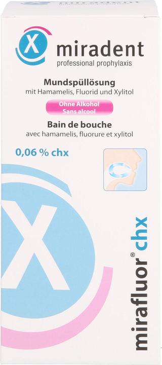 Produktbild Miradent Mirafluor CHX (500 ml, Mundspülung)