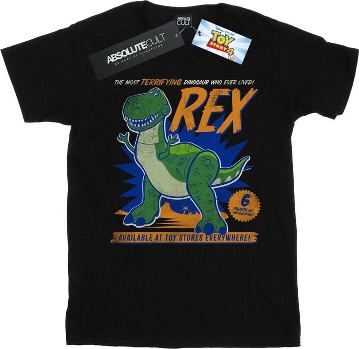 Immagine prodotto Disney Toy Story 4 Rex Terrifying Dinosaur Maglietta Ampia Donna (S)