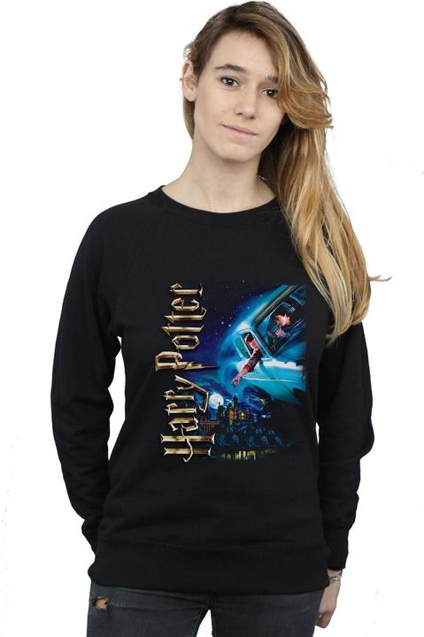 Actual product image Womens/Ladies Smiles At Hogwarts Sweatshirt (L)