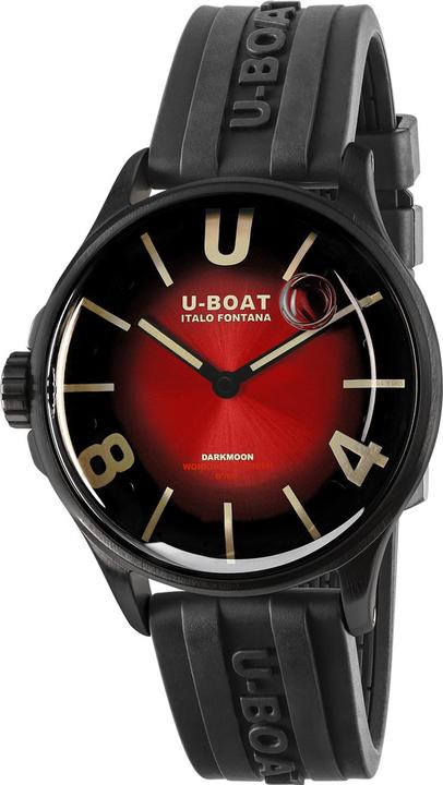 Produktbild U-Boat 9501 Darkmoon Red PVD Soleil Herrenuhr 40mm 5ATM (Analoguhr, 40 mm)