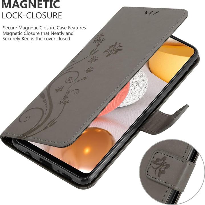 Immagine prodotto Cadorabo Copertina del libro di fiori (Samsung Galaxy A42 5G, Samsung Galaxy M42 5G)
