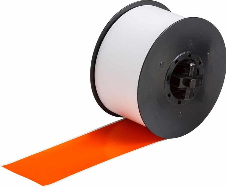 Immagine prodotto Brady B-7569, Nastro vinilico standard, arancione, lucido, 57,00 mm x 35,00 m, permanente, continuo, f.