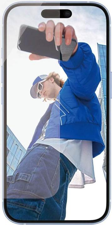 Produktbild PanzerGlass Classic Fit (1 Stück, Apple iPhone 16, Apple iPhone 15)