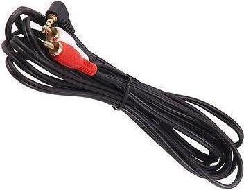 Image du produit Maclean Câble audio Jack 3 "sup1/2/sup vers 2 x RCA 1 m (1 m)