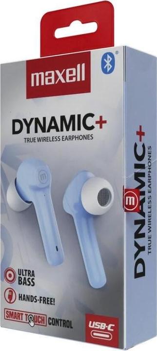Image du produit Maxell Dynamic+ casque sans fil avec chargeur Bluetooth bleu (4 h, Sans fil)