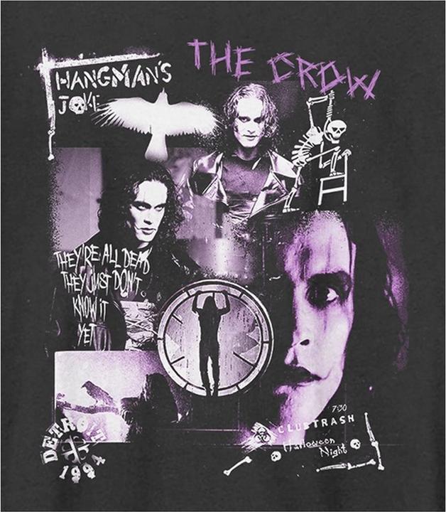 Actual product image Amplified Unisex Adult Hangman The Crow T-Shirt (3XL)