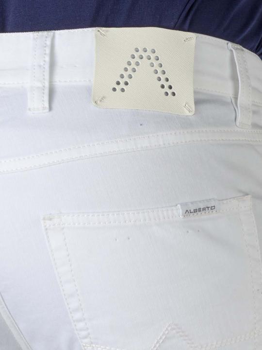 Image du produit Alberto Jeans Pipe T400 blanc (W31/L32)