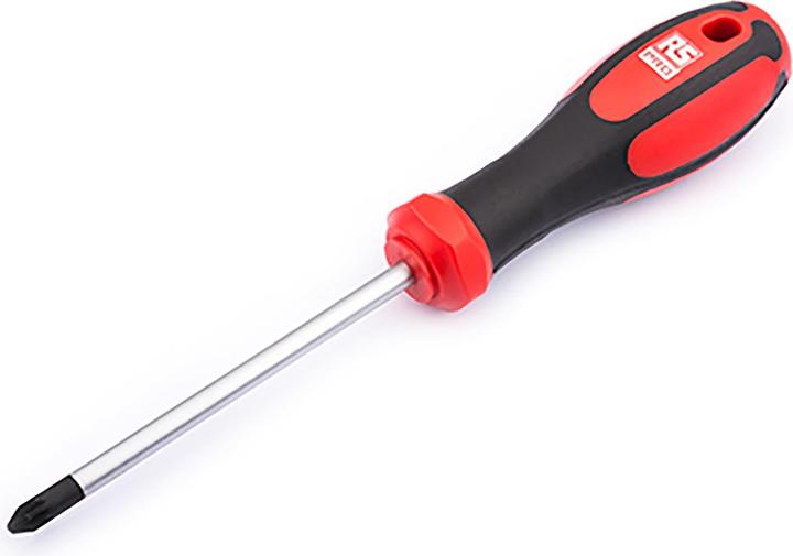 Produktbild Rs Pro PZ2 POZIDRIV Schraubendreher, CrV-Stahl, 210 mm / Klinge 100 mm (Pozidriv-Kreuzschlitz (PZ))