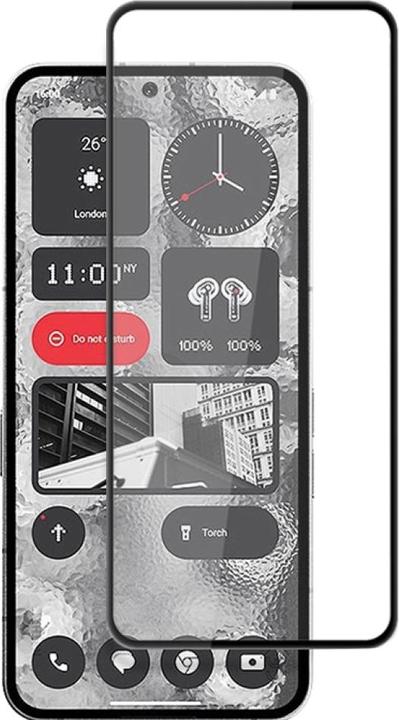 Actual product image Screenguard Full screen armoured glass (1 Piece, Nothing Phone (2))