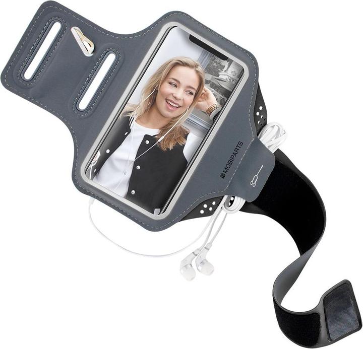 Actual product image Mobiparts Comfort Fit Sport Armband Apple iPhone XR Black