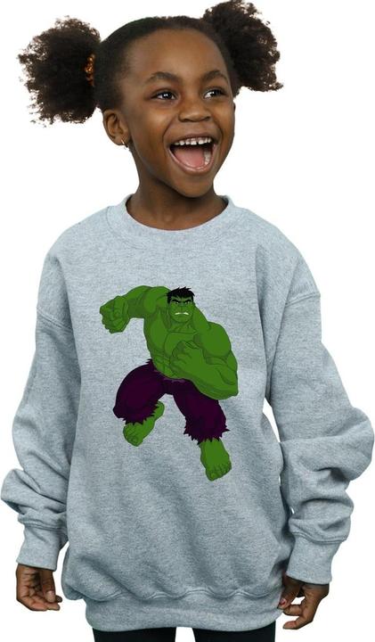 Produktbild Hulk Pose Sweatshirt Mädchen (116)