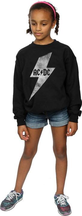 Produktbild AC/DC Lightning Bolt Sweatshirt Mädchen (152, 158)