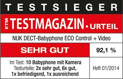 Actual product image NUK Eco Control plus Video (Video & Audio, 300 m)