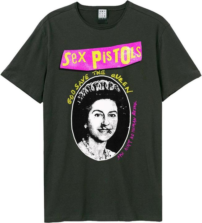 Actual product image Amplified Unisex Adult Sex Pistols Logo T-Shirt (XXL)