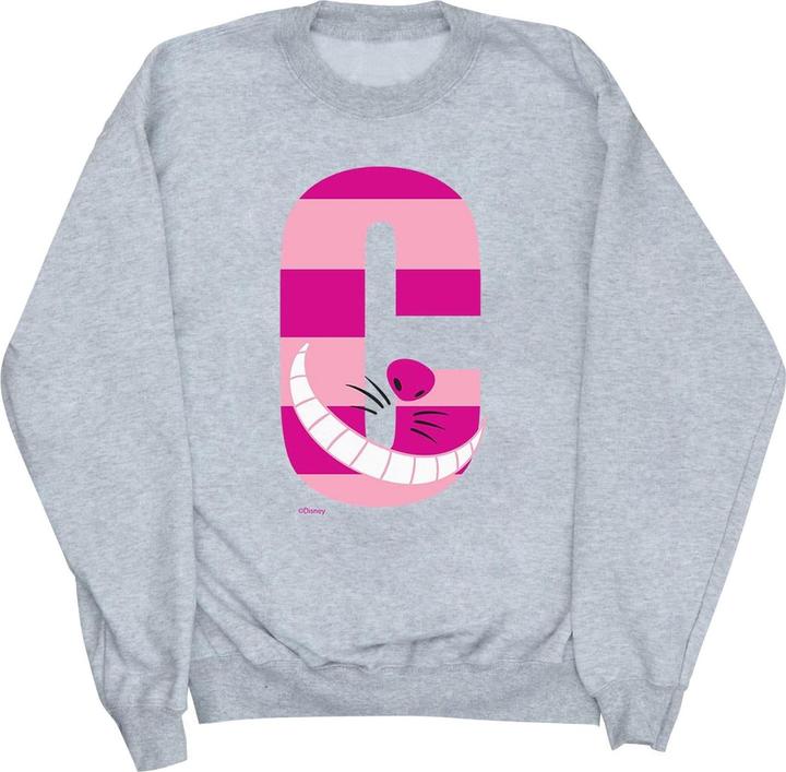 Disney Mädchen Alphabet A ist Alice Sweatshirt