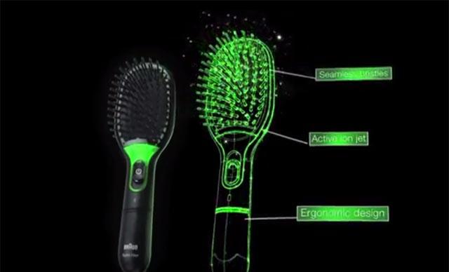 Immagine prodotto Braun Spazzola a mano nera Satin Hair 7 Iontec