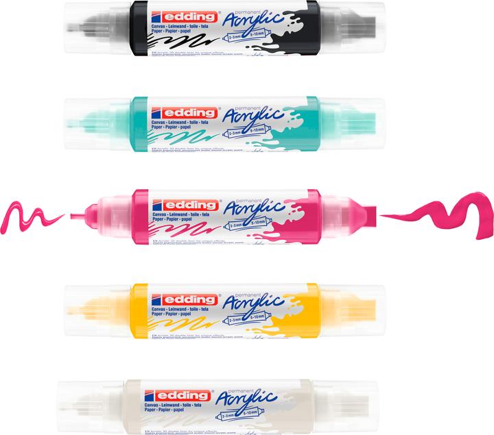 Produktbild Edding 5400 Double Liner (Mehrfarbig, 10 mm, 5 x)