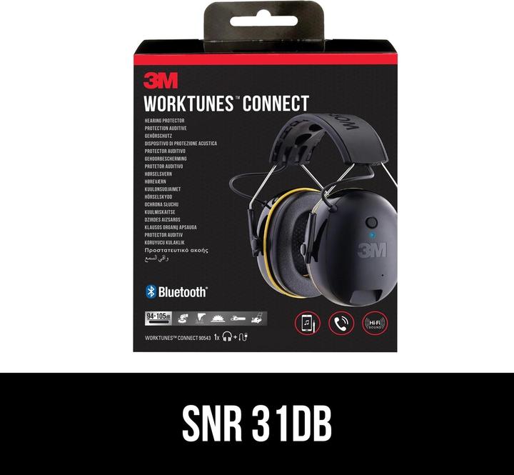 Produktbild 3M WorkTunes Gehörschutz Bluetooth (1 x)
