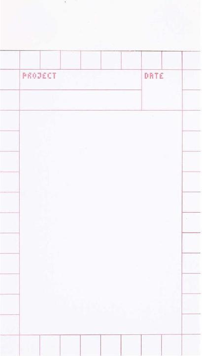 Immagine prodotto Rico Design Blocco note 10x15 cm, pixel, cuore.300820 (Nessuna rilegatura)