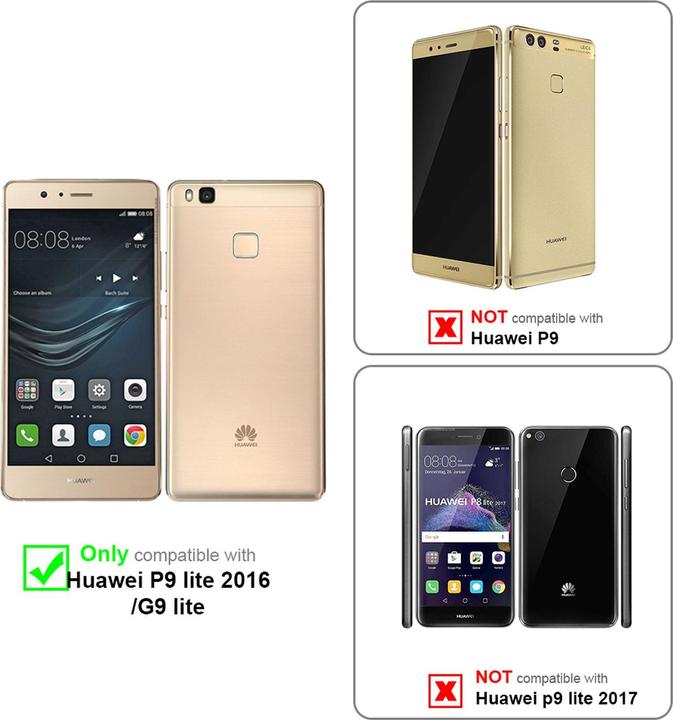 Actual product image Cadorabo Book Jeans Optics Cover (Huawei G9 Lite)