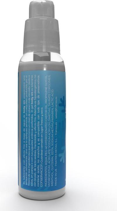 Actual product image Body ars Dosificador Serum Gel Cold Effect Waterbased (Body gel, 100 ml)