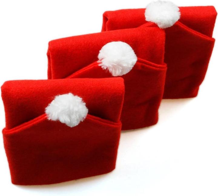 Immagine prodotto Ueli Express Coprisedia natalizi 3 in 1 con design a cappello di Babbo Natale