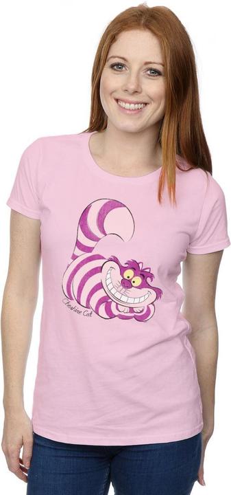 Immagine prodotto Alice In Wonderland Maglietta Aderente Gatto di Cheshire Donna (L)