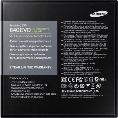 Produktbild Samsung 840 EVO Basic (250 GB, 2.5")