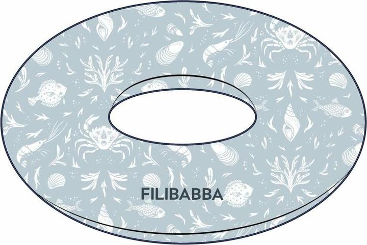 Actual product image Filibabba Swim ring Alfie - Nordic Ocean Mono