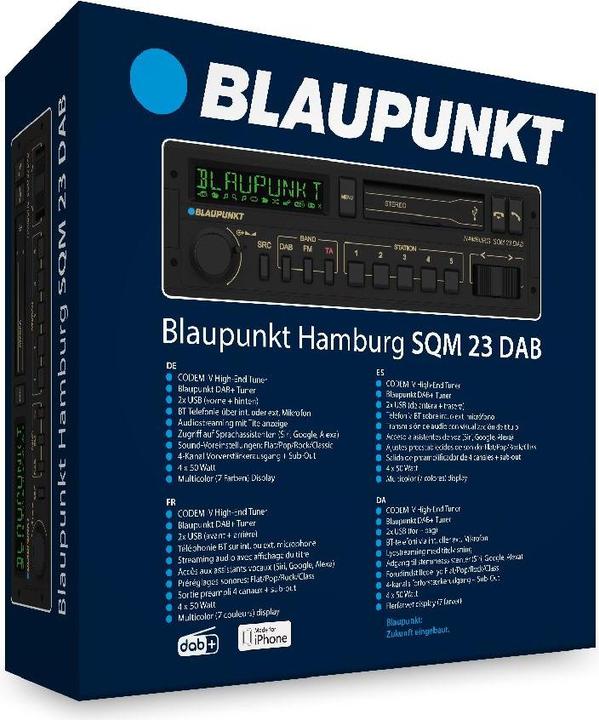 Actual product image Blaupunkt Hamburg SQM23DAB (Apple Carplay)