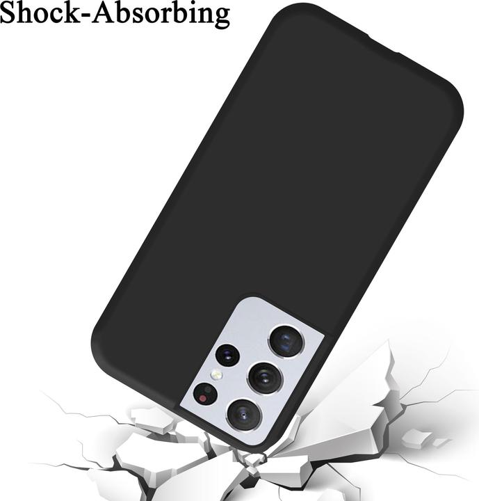 Immagine prodotto Cadorabo Copertura della cassa del silicone liquido TPU (Samsung Galaxy S21 Ultra)