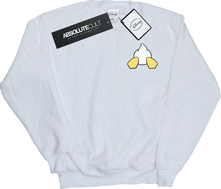 Actual product image Disney Mens Donald Duck Backside Breast Print Sweatshirt (M)