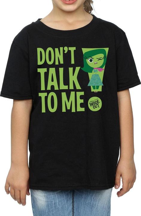 Actual product image Universal Textiles Girls Don't Talk To Me Cotton T-Shirt (116)