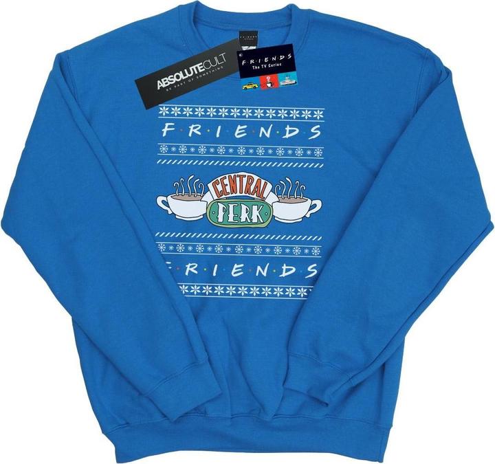 Actual product image Friends Mens Fair Isle Central Perk Sweatshirt (M)