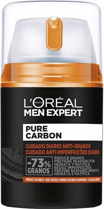 L'Oréal Paris MEN EXPERT reine Holzkohle cuidado diario antigranos 50 ml (50 ml)