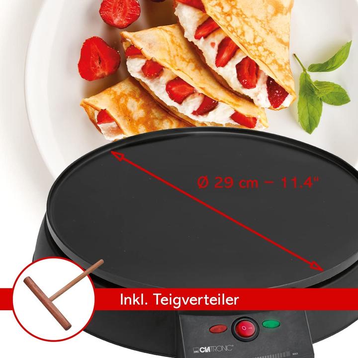 Actual product image Clatronic Crêpe Maker CM 3372