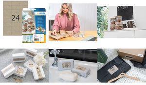 Produktbild HERMA Graspapier Etiketten A4