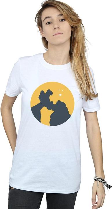 Image du produit Disney - T-shirt LADY AND THE TRAMP MOONLIGHT KISS - Femme (3XL)