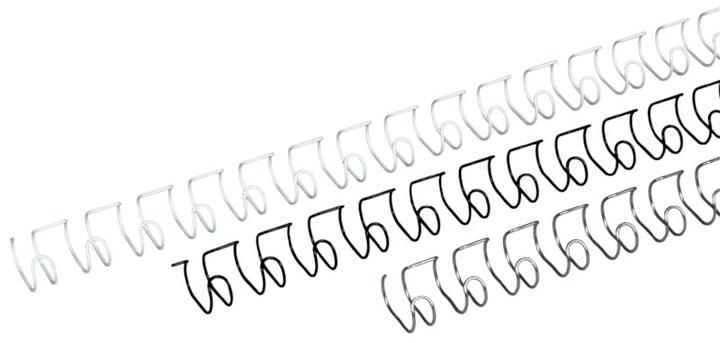 Image du produit GBC Fil de ligature, 8 mm, 21 anneaux, noir