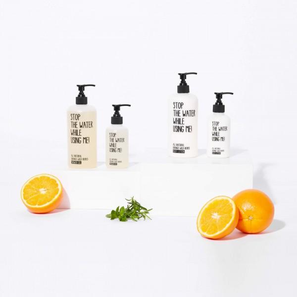 Actual product image Stop The Water While Using Me! All Natural Body - Orange Wild Herbs Body Lotion (Body cream, 200 ml)
