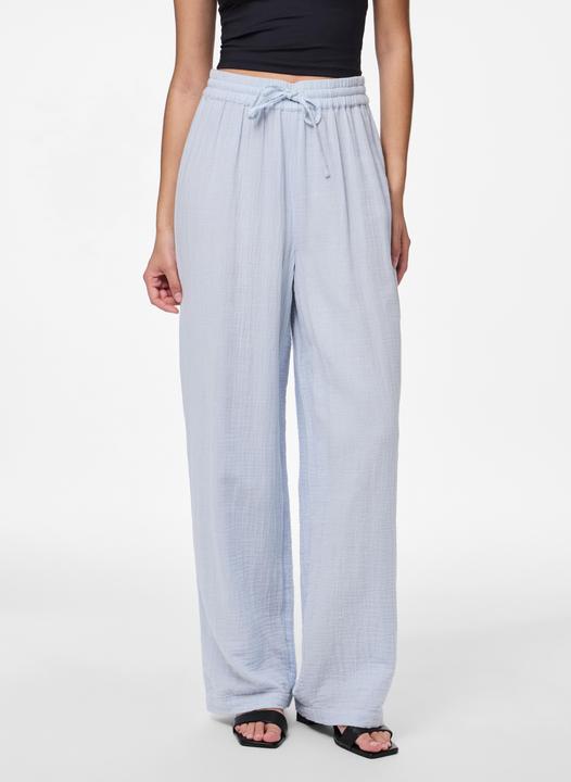 Image du produit Pieces PCSASTINA HW Musselin Hose mit weitem Bein (L)