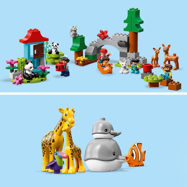 Actual product image LEGO DUPLO Animals of the World (10907)