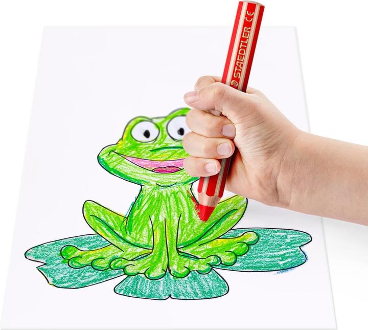 Image du produit Staedtler Crayon Noris jun 18ST (Multicolore, 18 x)